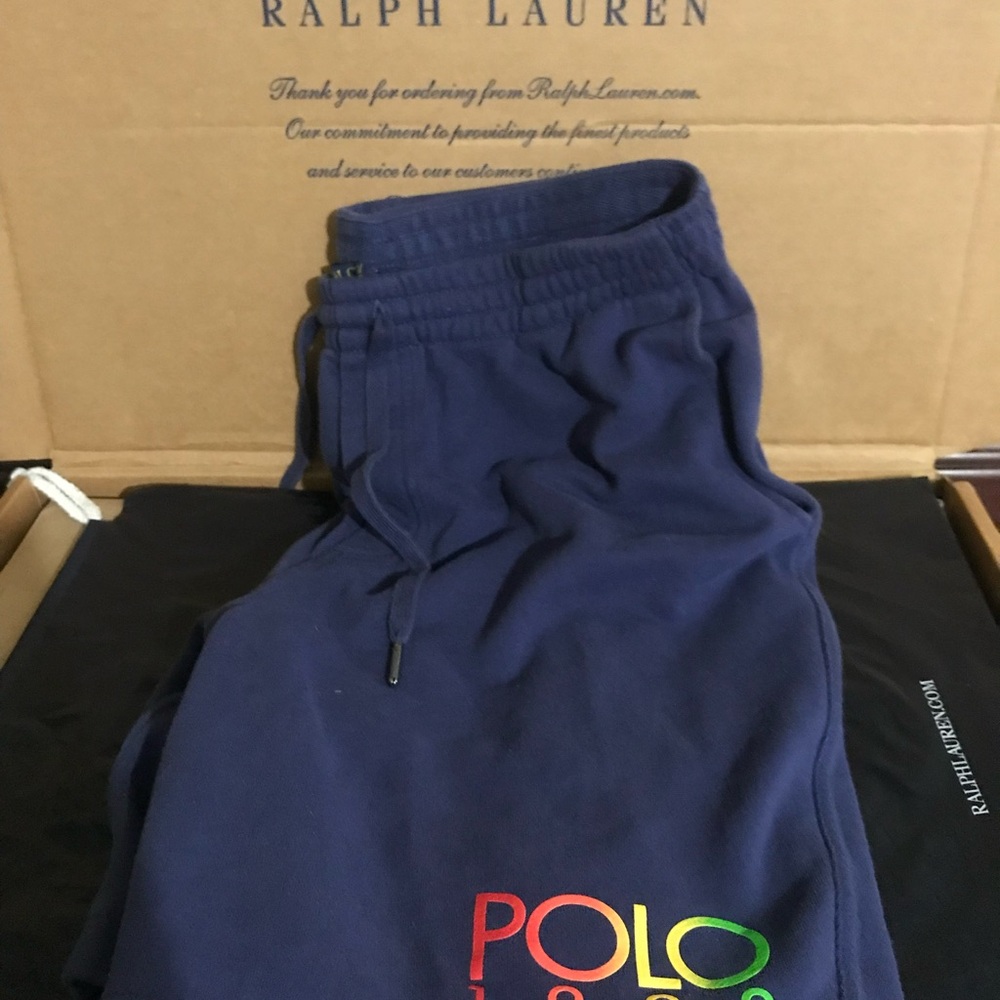 Polo Ralph Lauren Navy Sweatshorts Size M